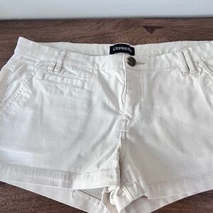 Women's Express Shorts Sz 4- Light Khaki